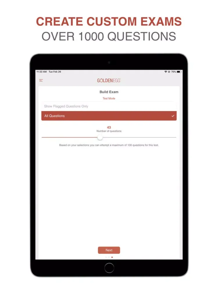 Zrzuty ekranu NCLEX RN Test iPad 