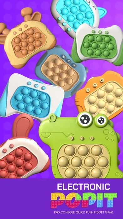 Electronic pop it game console Screenshots