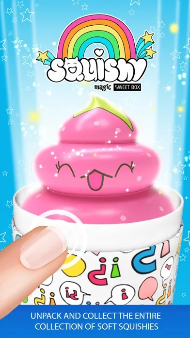 Capturas de tela do Squishy magic sweet box