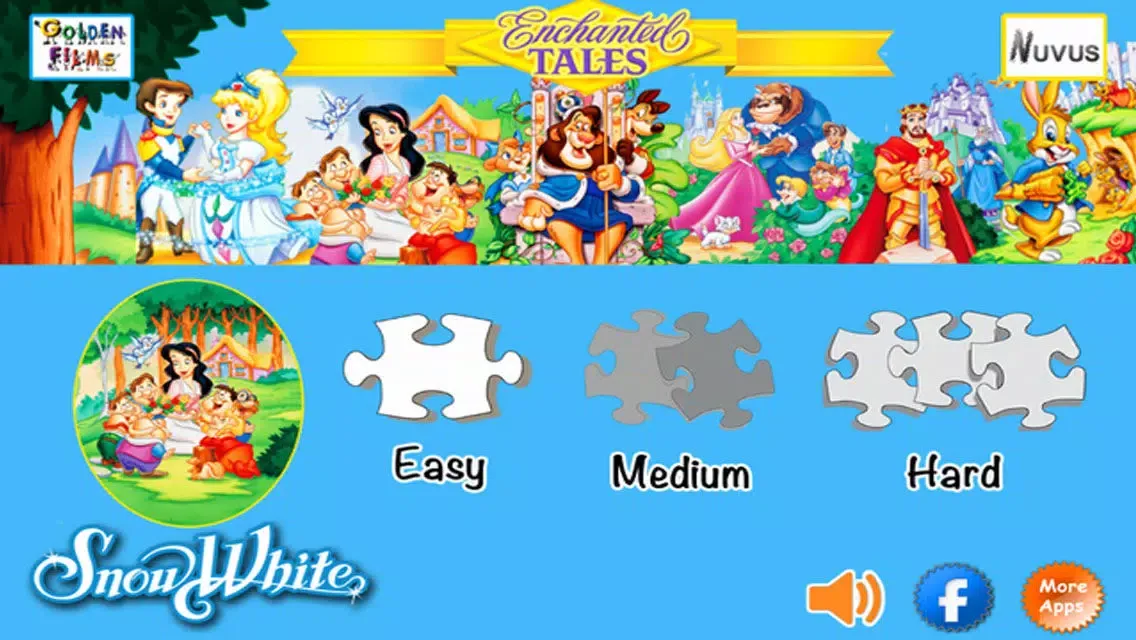 Snow White : Enchanted Jigsaw Puzzles Screenshots