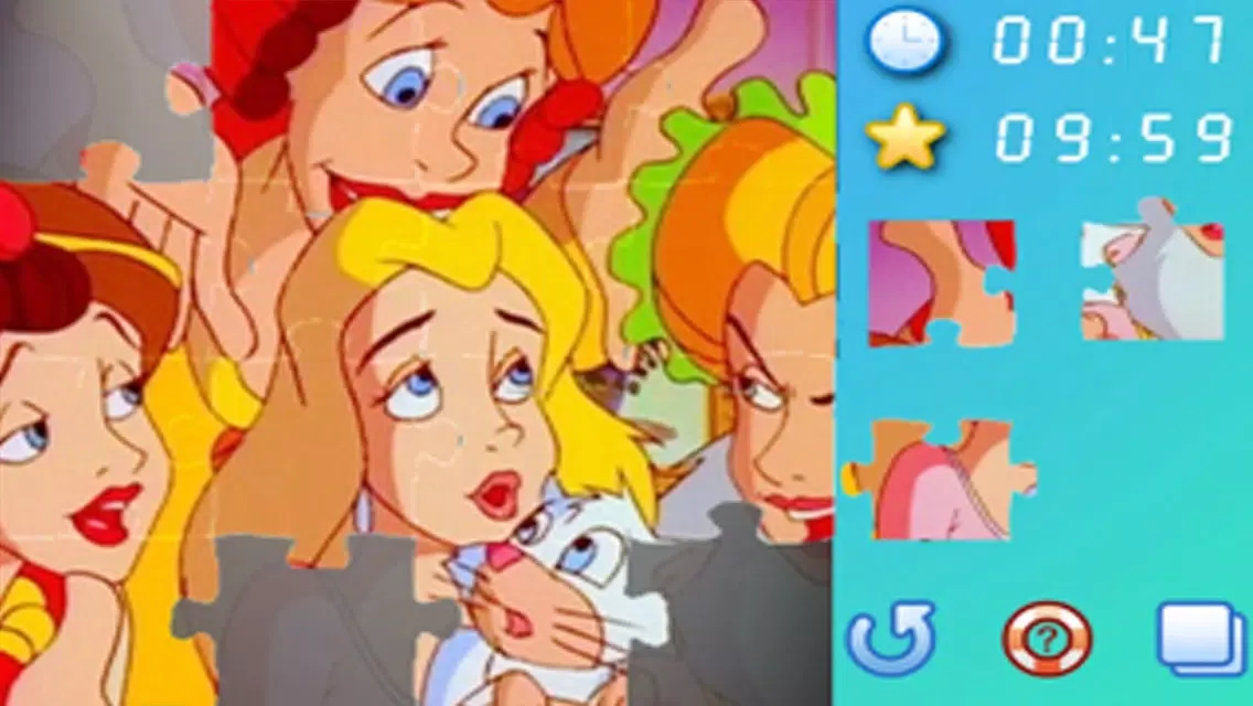 Beauty and the Beast - Jigsaw Puzzle应用截图