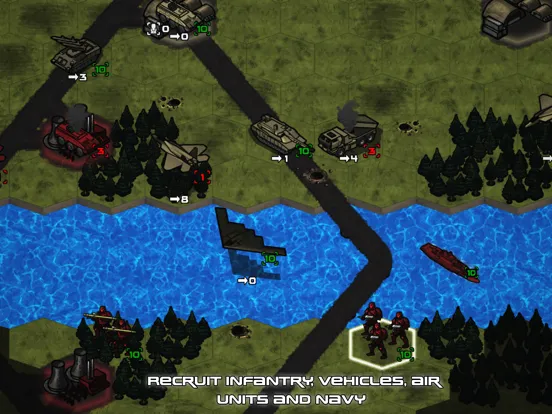Commander: Modern War iPad  スクリーンショット