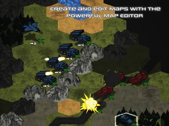 Commander: Modern War iPad  スクリーンショット