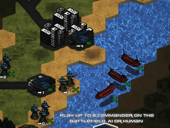 Commander: Modern War iPad  スクリーンショット