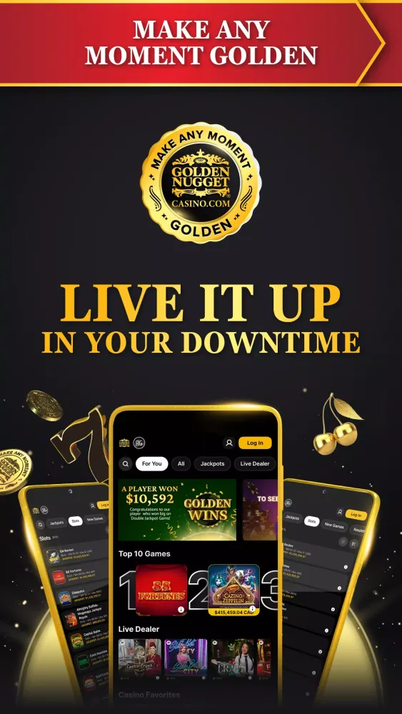 Golden Nugget Online Casino Screenshots