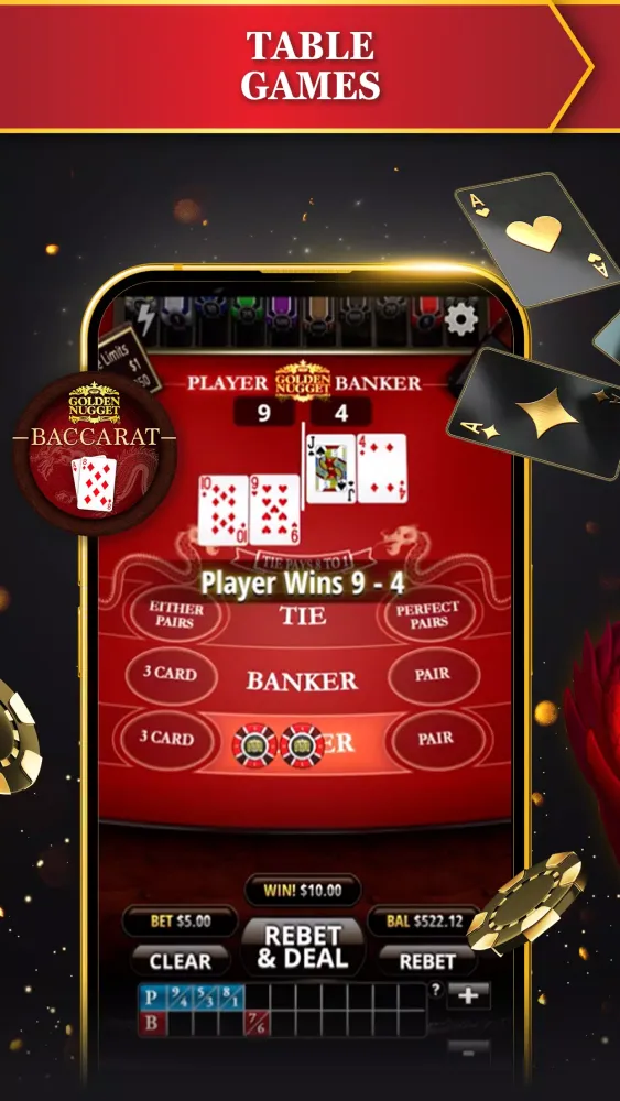 Golden Nugget Online Casino Screenshots