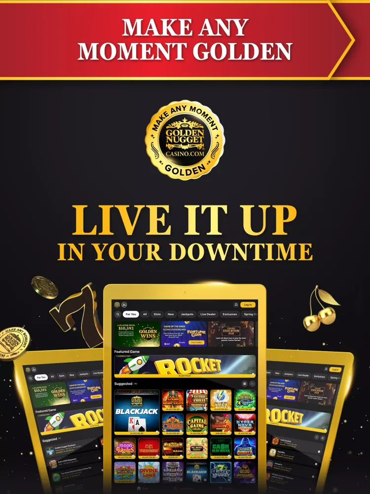 Golden Nugget Online Casino Screenshots
