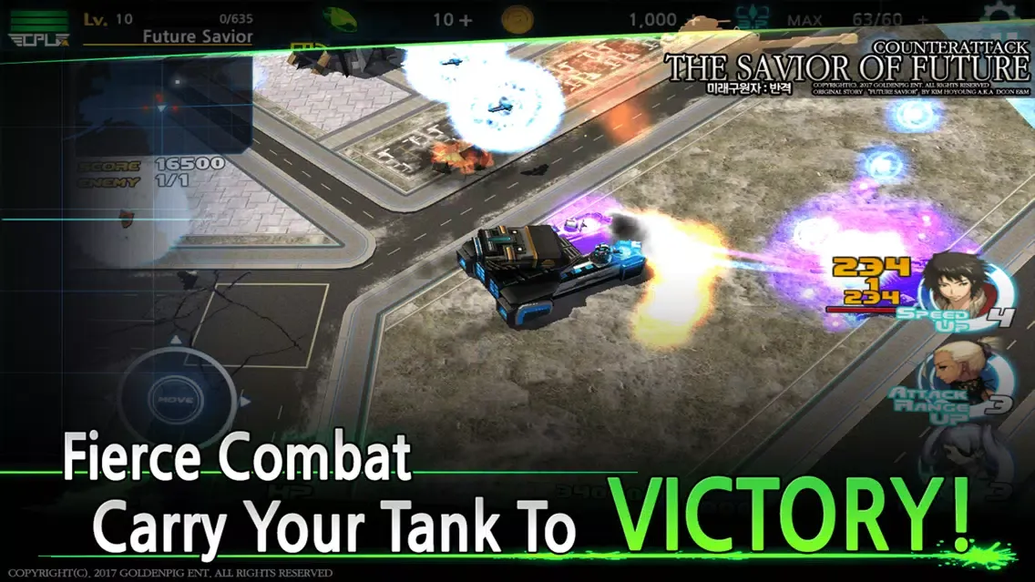 The Savior of future:Tank War應用截圖