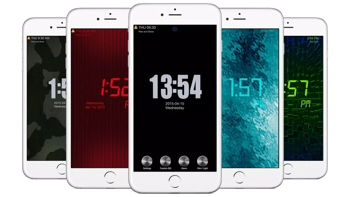 Alarm Clock! Music Theme Clocks Screenshots
