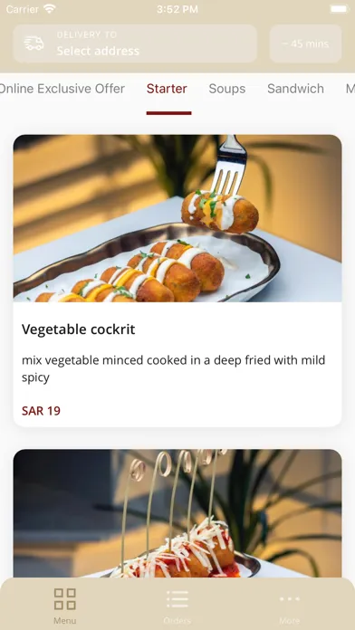 Golden Rice Restaurant Screenshots