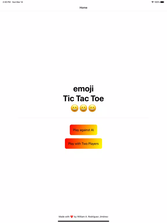 Emoji Tic Tac Toe! iPad  স্ক্রিনশট