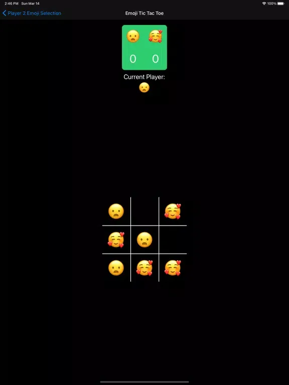 Emoji Tic Tac Toe! iPad  스크린샷