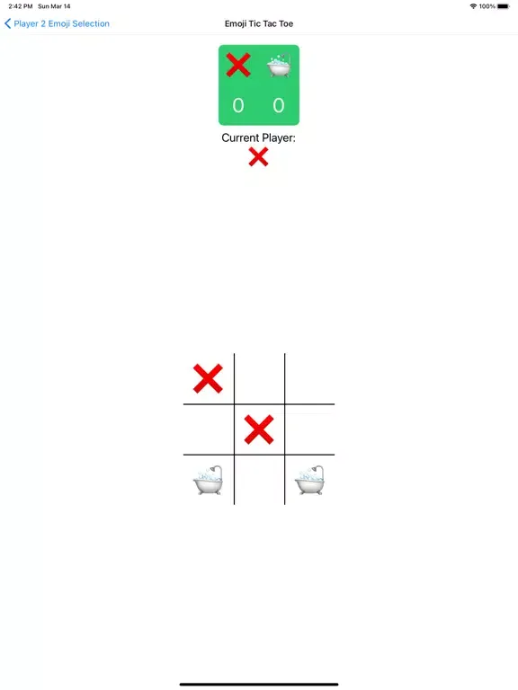 Emoji Tic Tac Toe! iPad  스크린샷
