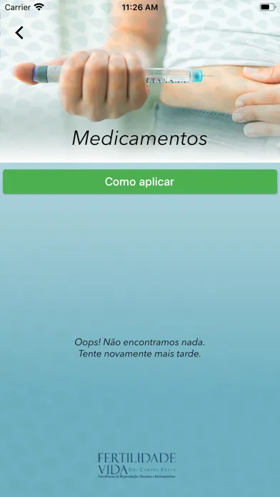 Fertilidade e Vida Ekran Görüntüleri