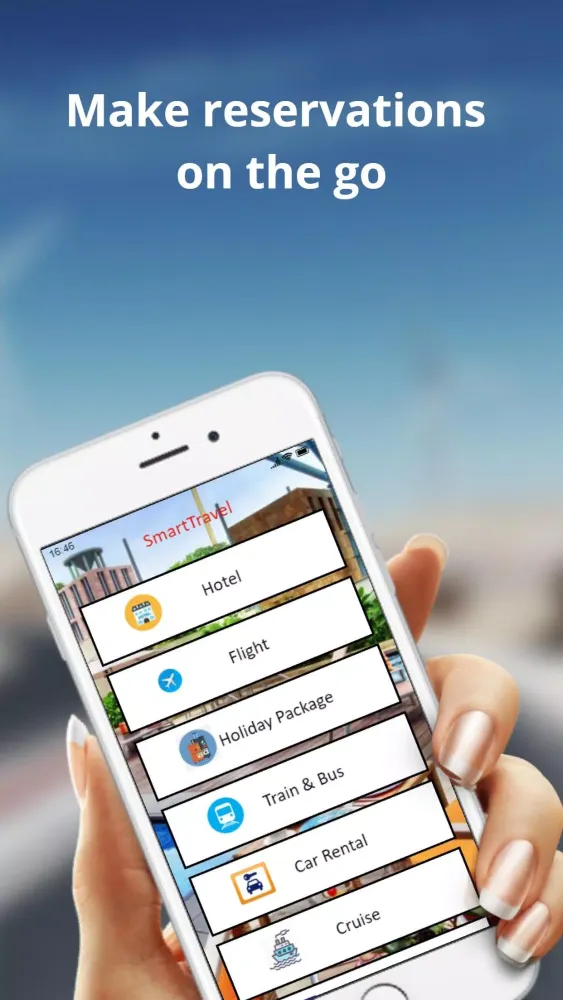 Ảnh chụp màn hình của SmartTravel