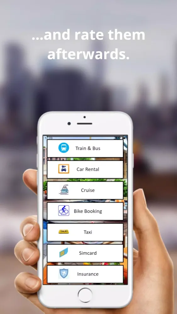 Ảnh chụp màn hình của SmartTravel