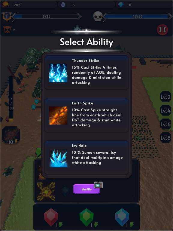 ภาพหน้าจอของ Fantasy Survivor : Exploration iPad 