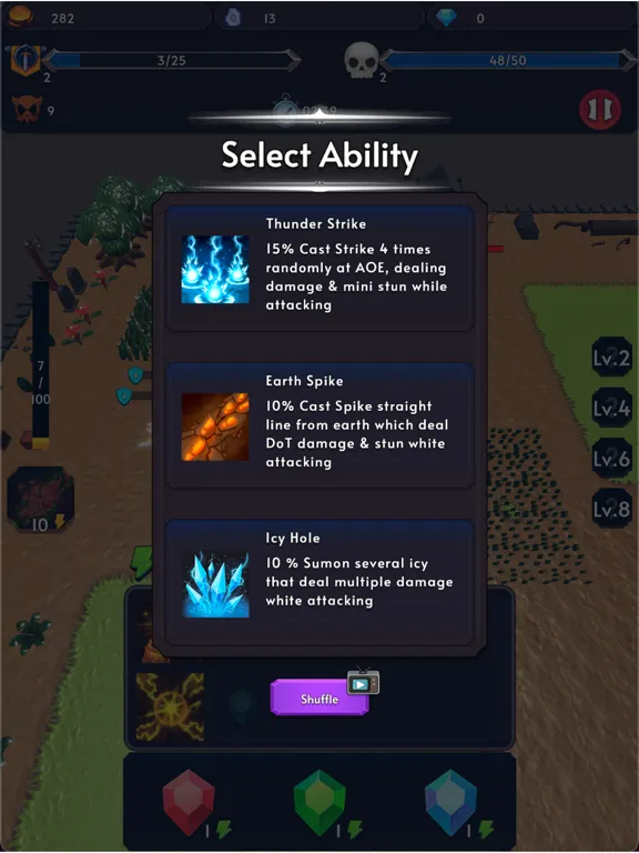 Fantasy Survivor : Exploration iPad  स्क्रीनशॉट