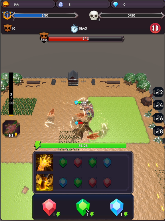 ภาพหน้าจอของ Fantasy Survivor : Exploration iPad 