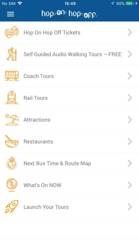 Golden Tours – City Explorer应用截图
