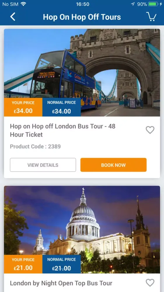 Golden Tours – City Explorer应用截图