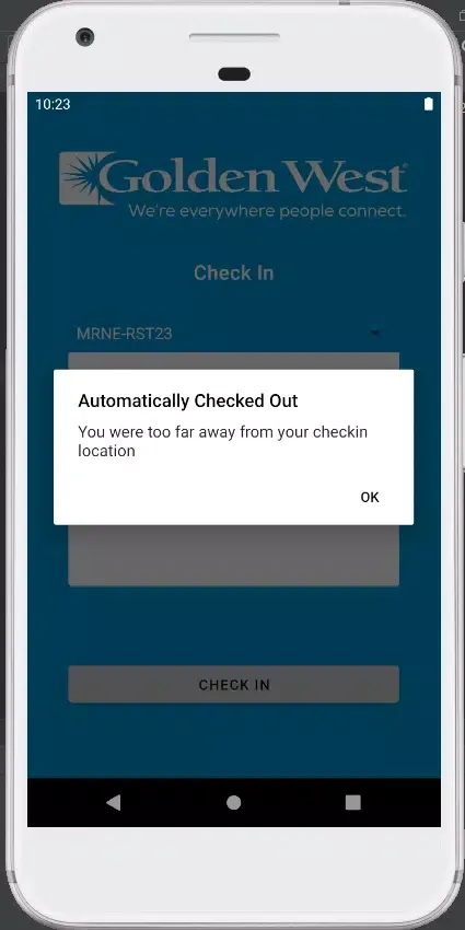 GW Tech Check In Screenshots
