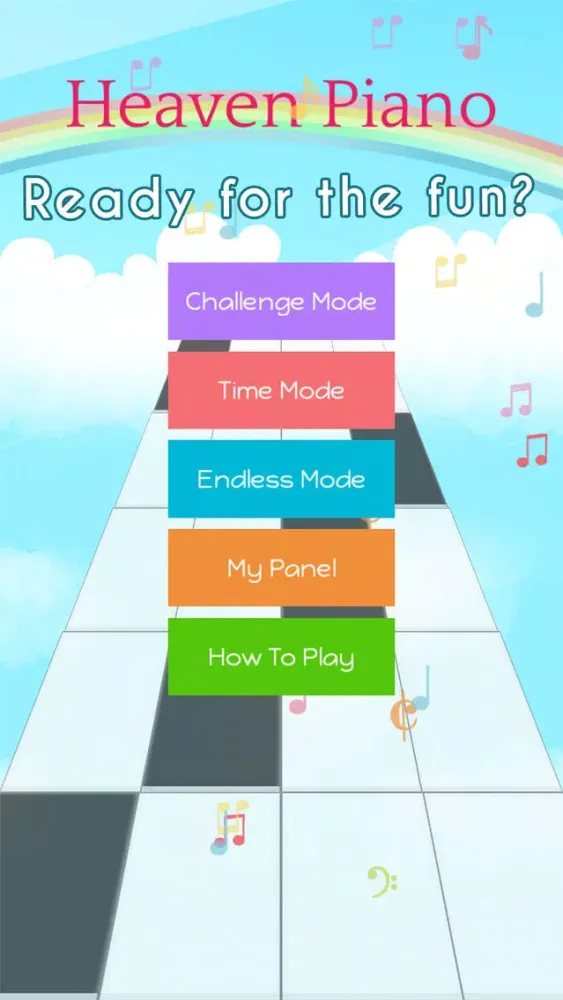 تصاویر Heaven Piano Tiles - Don't Tap The White Tile