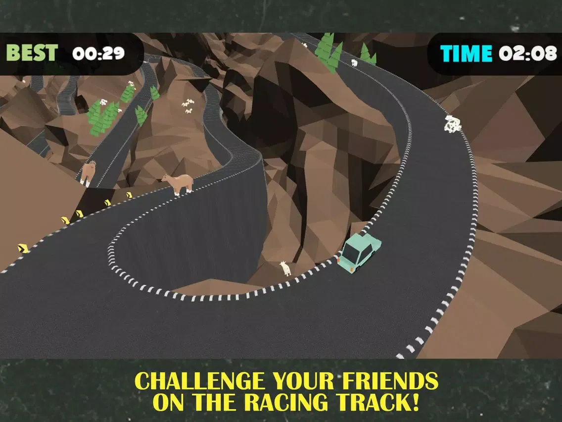 Capturas de pantalla de Mountain Hill Climb Rally iPad 