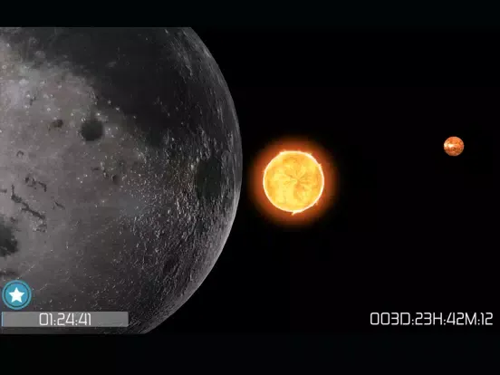 ภาพหน้าจอของ Solar System Task iPad 