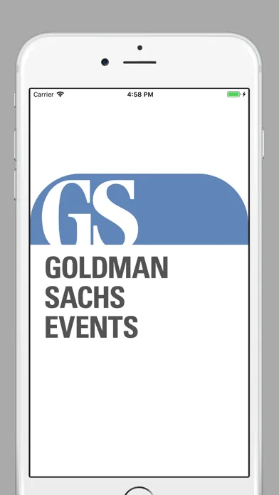 Goldman Sachs Events Screenshots