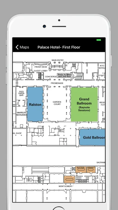 Goldman Sachs Events Screenshots