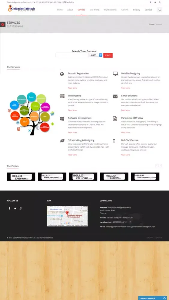 Goldmine Infotech Screenshots