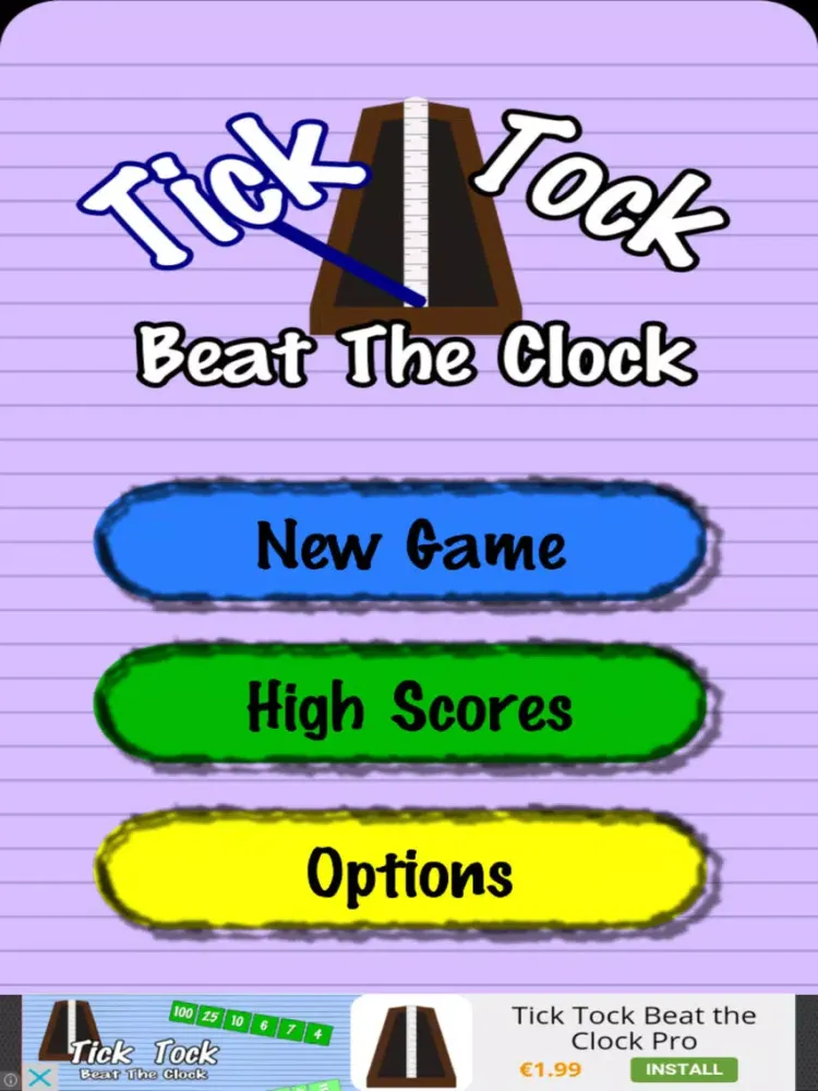 Tangkapan layar Tick Tock Beat the Clock Free iPad 
