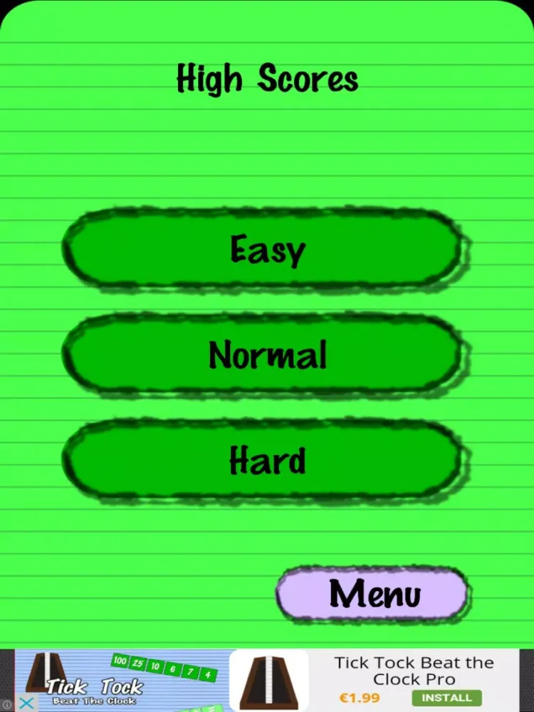 Tangkapan layar Tick Tock Beat the Clock Free iPad 