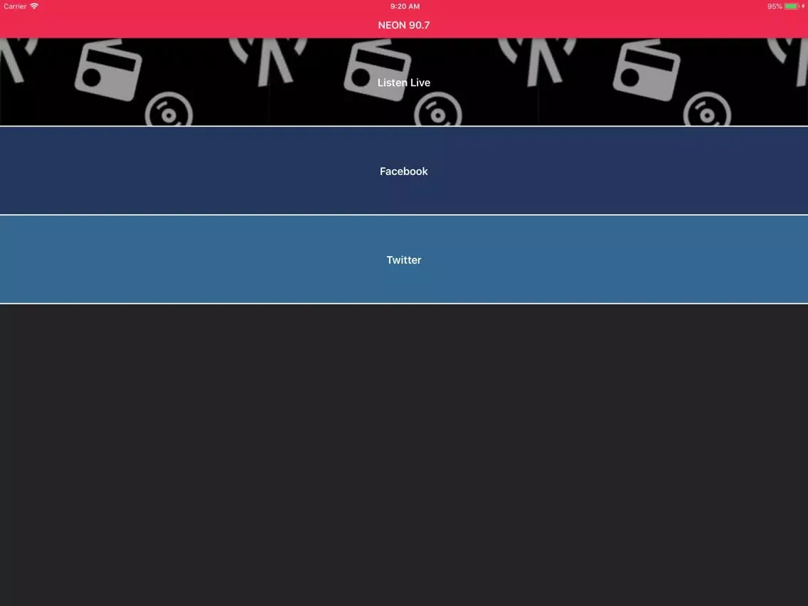 NEON 90.7 iPad  سکرین شاٹس