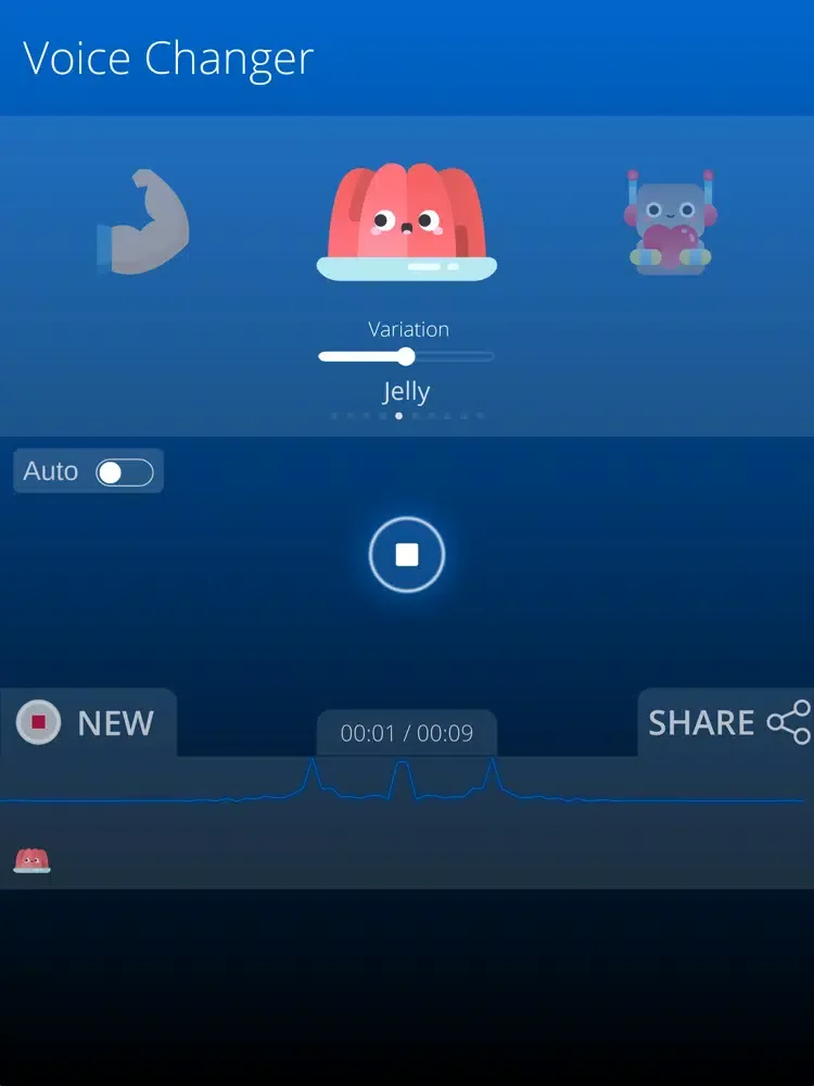 Voice Changer - Generator iPad  스크린샷