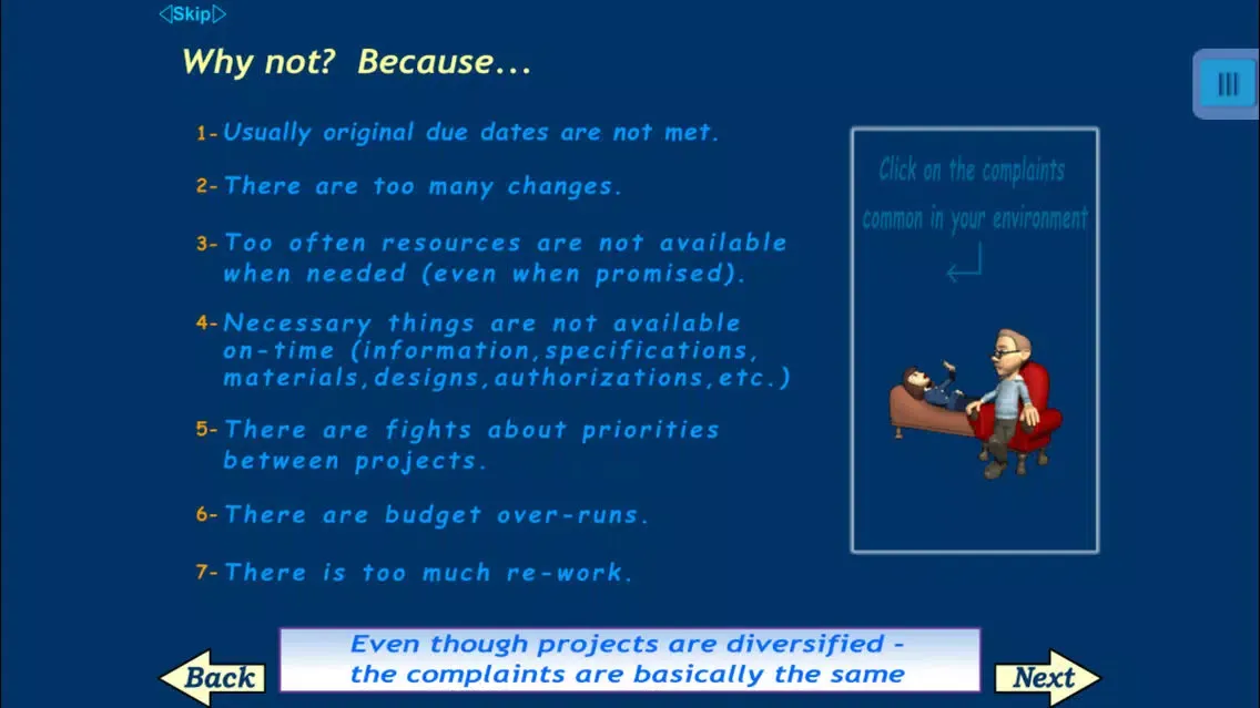 TOC Insights into Project Management and Engineering - Critical Chain Project Management: Theory of Constraints solution developed by Eliyahu M. Goldratt Screenshots