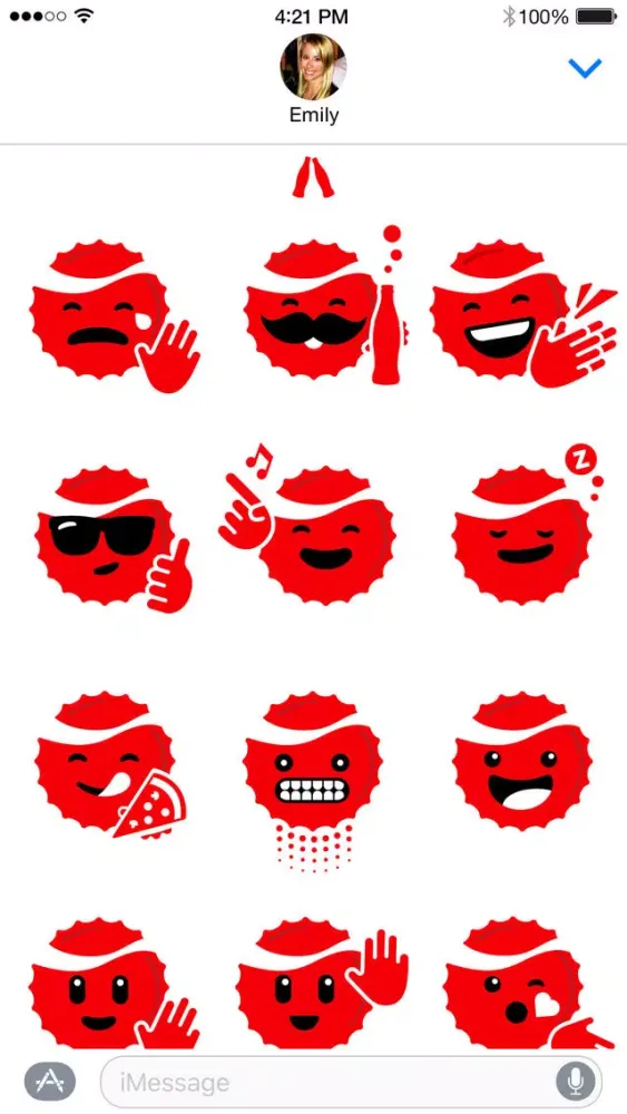 Coke Stickers Screenshots