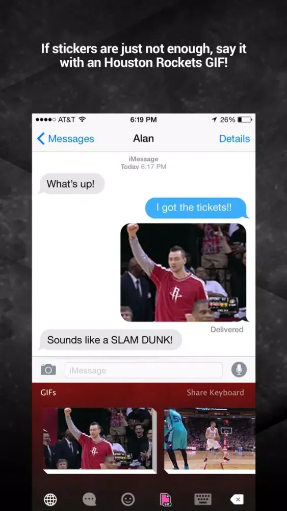 Captures d'écran de Rockets Keyboard