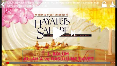 Tangkapan layar Hayatü's Sahabe