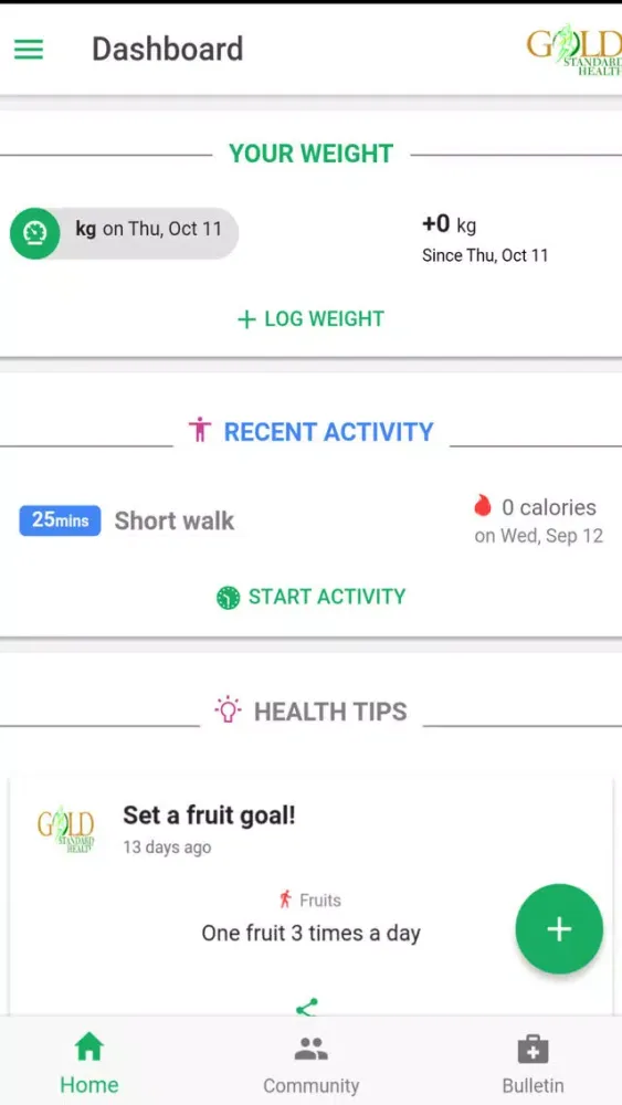 Gold Standard Health 스크린샷