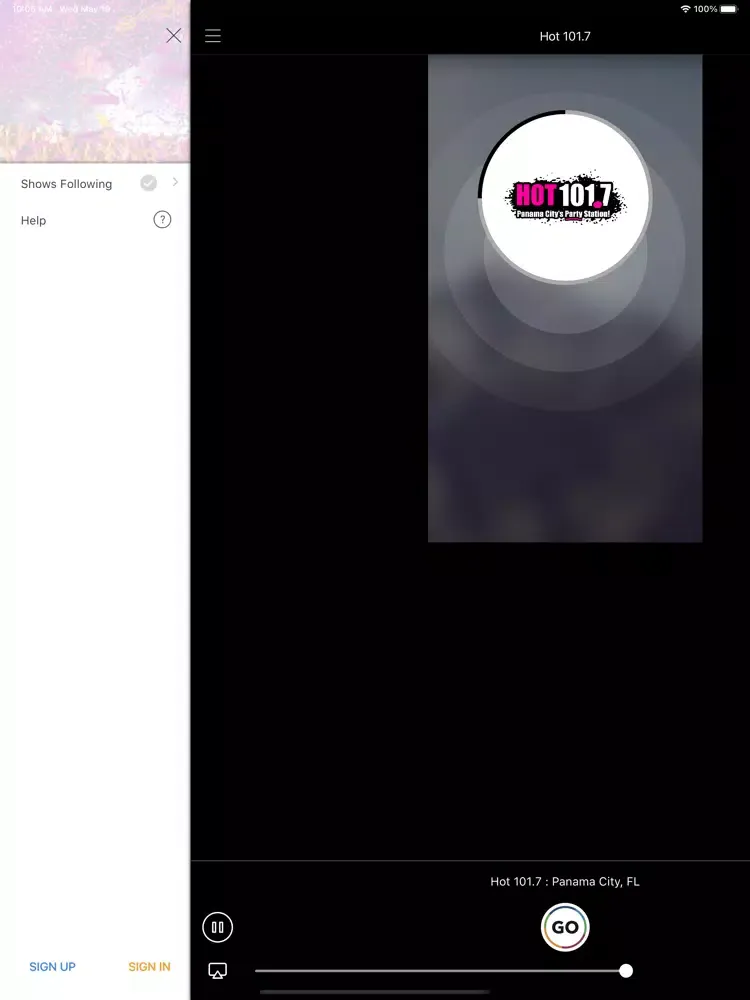 Screenshot di Hot 101.7 Panama City iPad 
