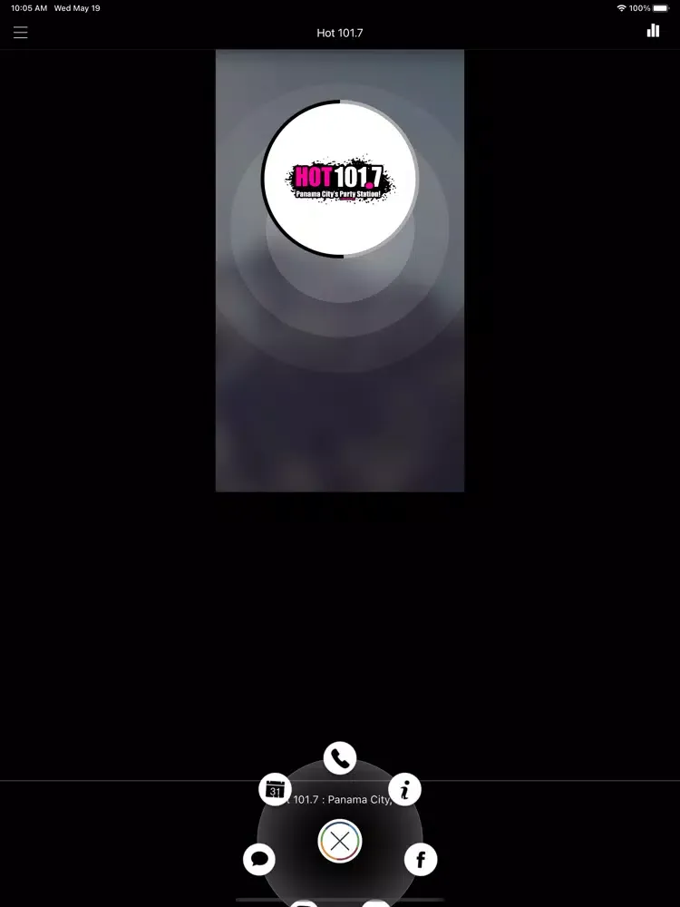 Screenshot di Hot 101.7 Panama City iPad 