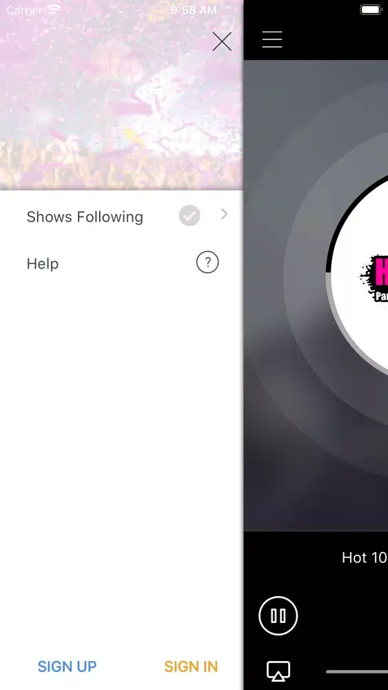 Screenshot di Hot 101.7 Panama City