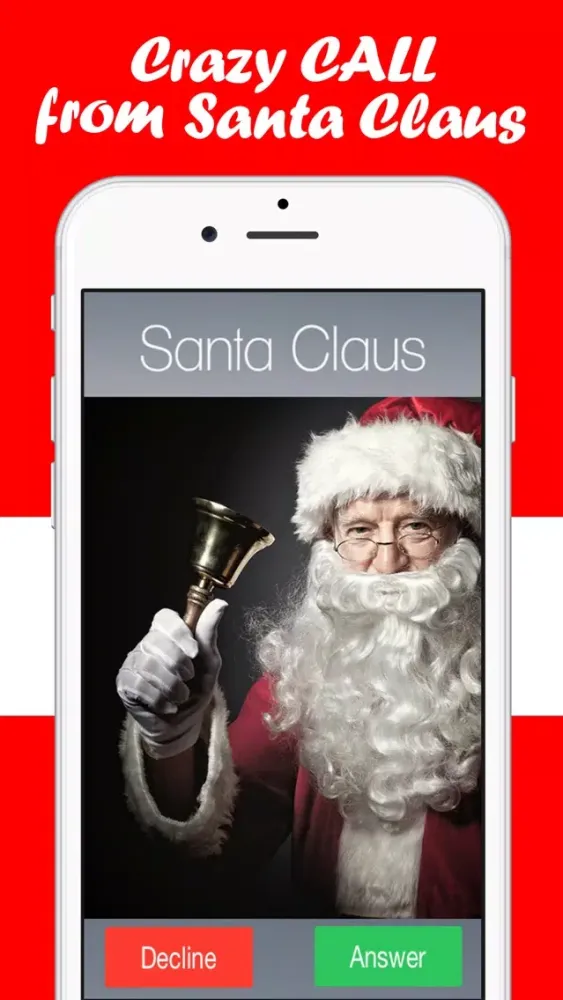 Crazy Call From Santa Claus - Fake Santa Talking应用截图