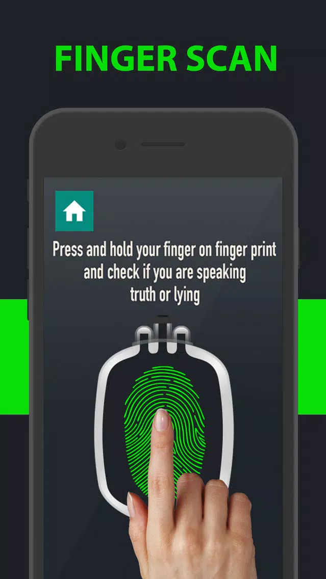 Finger Truth or Lie Detector - Simulator Prank স্ক্রিনশট