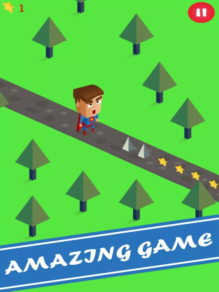 Captures d'écran de Jumpy SuperHero Adventure - SuperMan Version iPad 