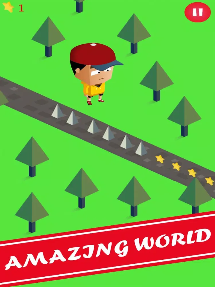Tangkapan skrin SUPER BOY RUN - Jungle Adventure Game Challenge iPad 