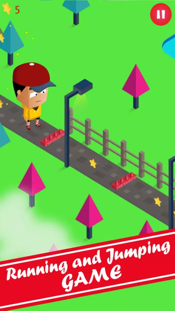 Tangkapan skrin SUPER BOY RUN - Jungle Adventure Game Challenge