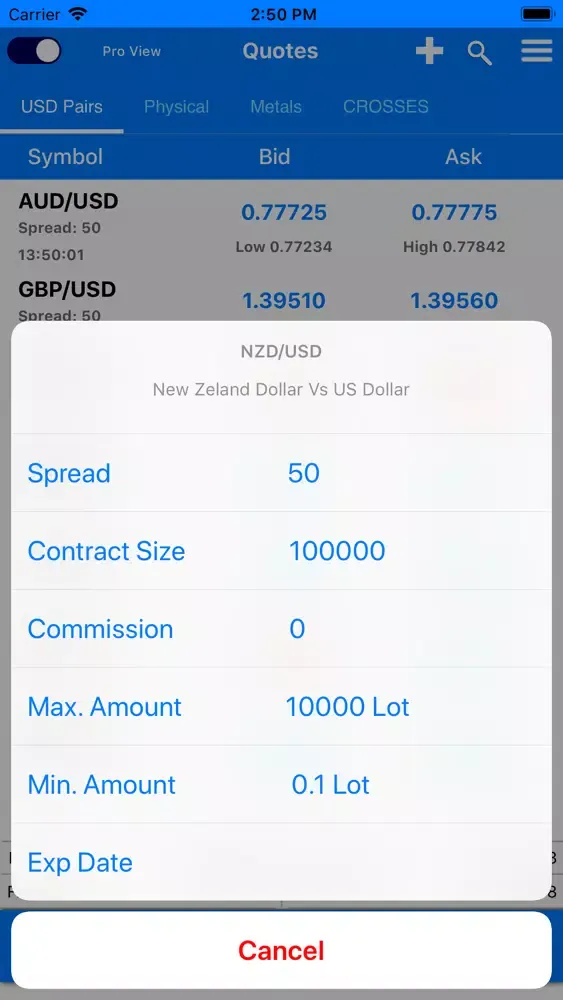 Gold Trade स्क्रीनशॉट